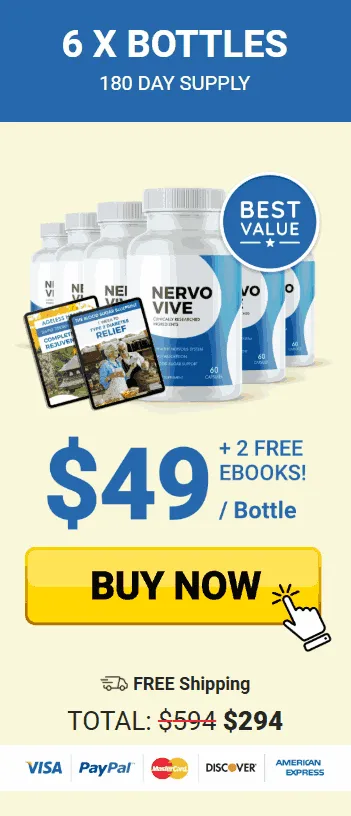 nerve soothe 6 bottle only